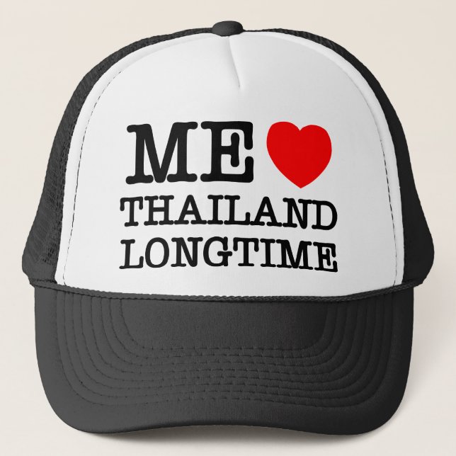 GORRA DE CAMIONERO ME ENCANTA TAILANDIA DURANTE MUCHO TIEMPO (Anverso)