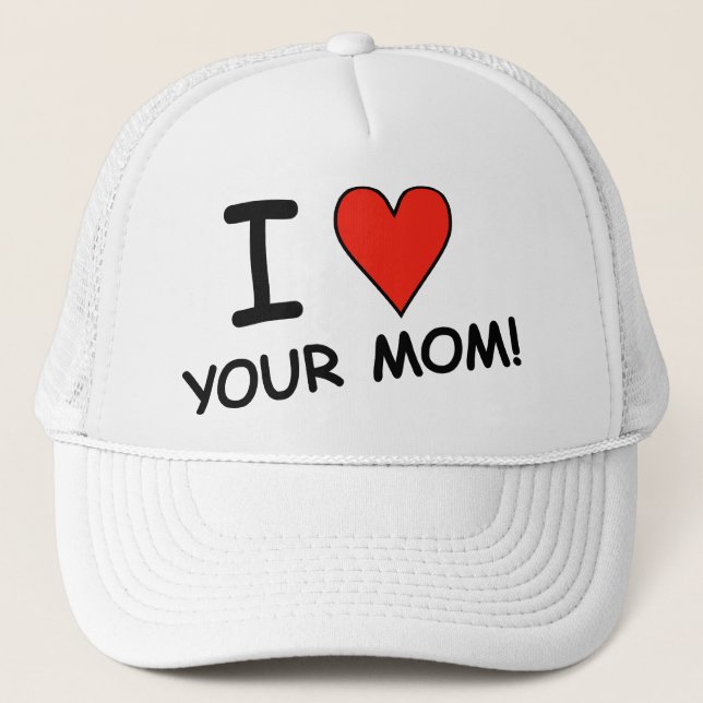 Gorra De Camionero Me encanta tu mamá. Cap (Anverso)