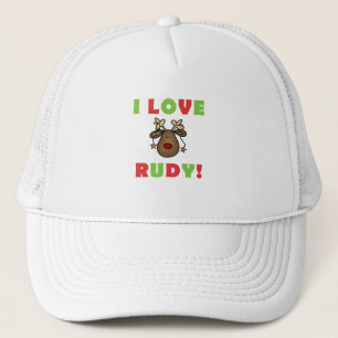 Gorra De Camionero Me encantan las camisetas y los regalos de Rudy