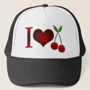 Gorra De Camionero Me encantan las cerezas
