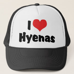 Gorra De Camionero Me encantan las hienas del corazón