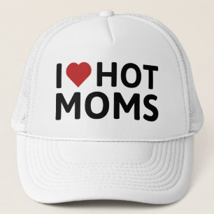 Gorra De Camionero Me encantan las mamás calientes