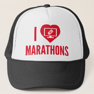 Gorra De Camionero Me encantan las maratones