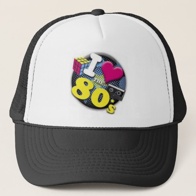 Gorra De Camionero Me encantan los 80 (Anverso)