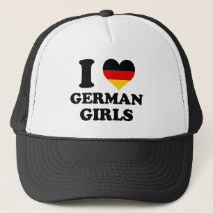 Gorra De Camionero Me encantan los Chicas alemanes