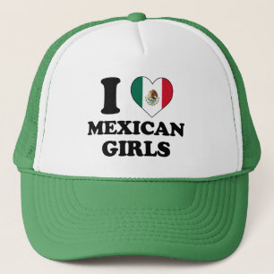Gorra De Camionero Me encantan los Chicas mexicanos
