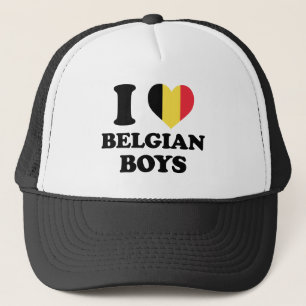 Gorra De Camionero Me encantan los chicos belgas