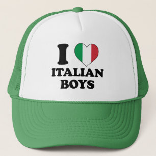 Gorra De Camionero Me encantan los chicos italianos