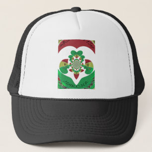 Gorra De Camionero Me encantan los colores del corazón de Etiopía