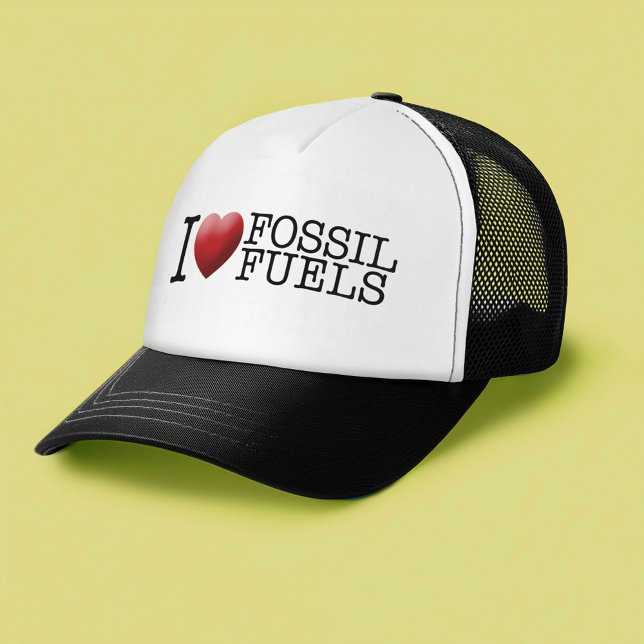 Gorra De Camionero Me encantan los combustibles fósiles (Subido por el creador)