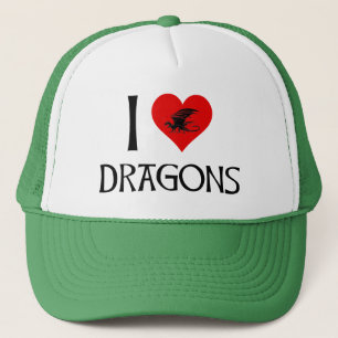 Gorra De Camionero Me encantan los dragones