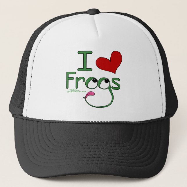 Gorra De Camionero Me encantan los FROGS (Anverso)