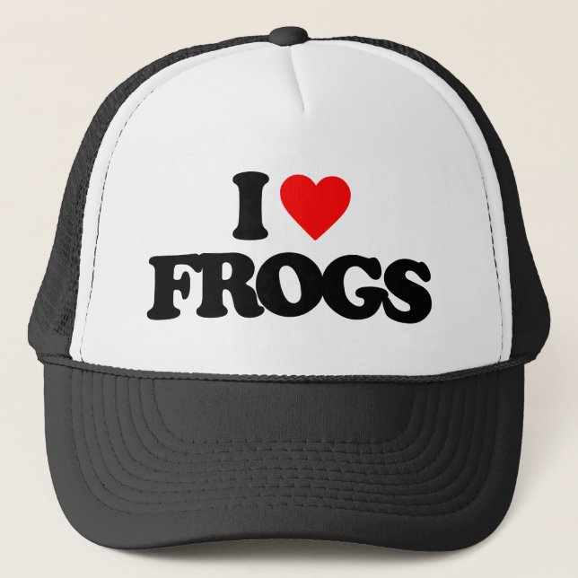 GORRA DE CAMIONERO ME ENCANTAN LOS FROGS (Anverso)