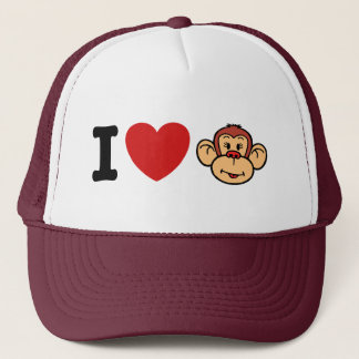 Gorra De Camionero Me encantan los monos