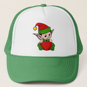 GORRA DE CAMIONERO "ME ENCANTAN LOS NAVIDADES" ELF