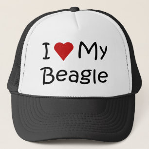 Gorra De Camionero Me encantan mis regalos y ropa de perro de Beagle