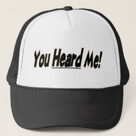 Gorra De Camionero Me Escuchaste