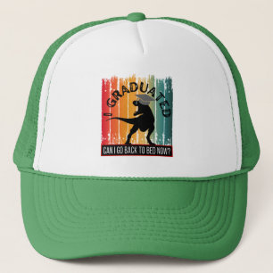 Gorra De Camionero me gradué, ¿puedo volver a la cama ahora?