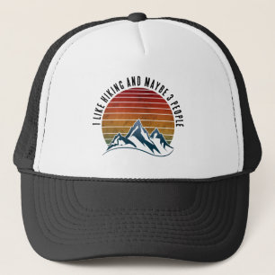 GORRA DE CAMIONERO ME GUSTA CAMINAR Y QUIZÁS 3 PERSONAS