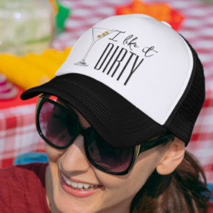 Gorra De Camionero Me gusta divertido Martini sucio beber