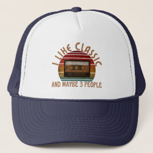 Gorra De Camionero me gusta el clásico y tal vez 3 personas