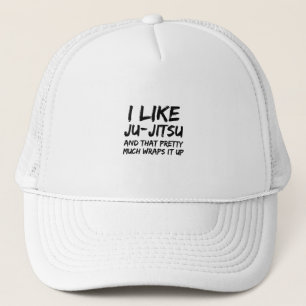 Gorra De Camionero Me gusta ju-jitsu