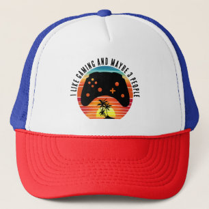 GORRA DE CAMIONERO ME GUSTA JUEGAR Y QUIZÁS A 3 PERSONAS