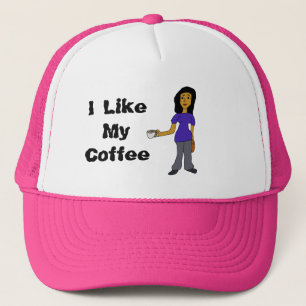 Gorra De Camionero Me Gusta Mi Personalizado Latina De Café