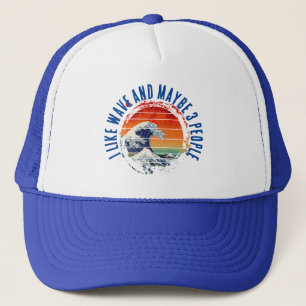 GORRA DE CAMIONERO ME GUSTA WAVE Y QUIZÁS 3 PERSONAS