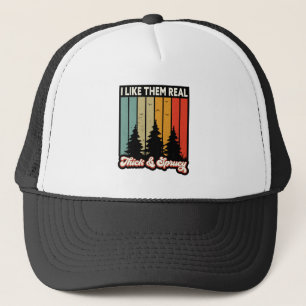 Gorra De Camionero Me gustan las navidades de los árboles retro muy g