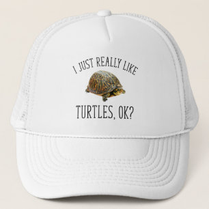 Gorra De Camionero Me Gustan Las Tortugas, ¿OK?