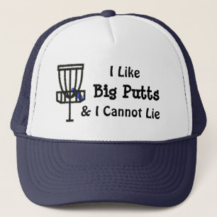 Gorra De Camionero Me gustan los Big Putts y no puedo mentir el Golf 
