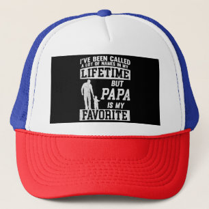Gorra De Camionero Me han llamado muchos nombres pero papá Día del Pa
