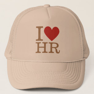 Gorra De Camionero Me ❤️ HR (Departamento de Recursos Humanos). ¡PERS