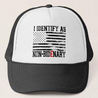 Gorra De Camionero Me Identifico Como No Independiente - Divertido An