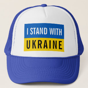 Gorra De Camionero Me mantengo con Ucrania político 