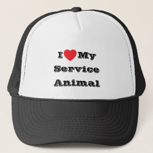 Gorra De Camionero Me ♥️ My Service Animal