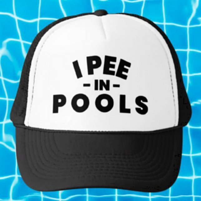 Gorra de camionero 'Me orino en piscinas' (Subido por el creador)