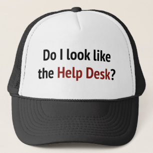 Gorra De Camionero ¿Me Parezco A La Mesa De Ayuda?