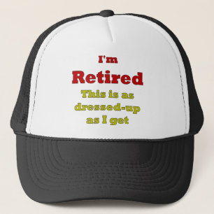 Gorra De Camionero Me retiran - esto es mientras que vestido-para
