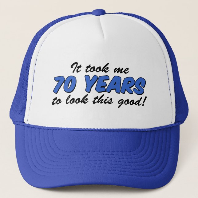 Gorra De Camionero Me Tomó 70 Años Ver Este Bien (Anverso)