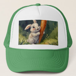 Gorra De Camionero Meadow Bunny Dreams: Whimsical Trucker Hat