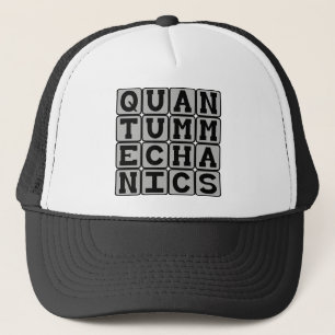 Gorra De Camionero Mecánica cuántica, concepto de física