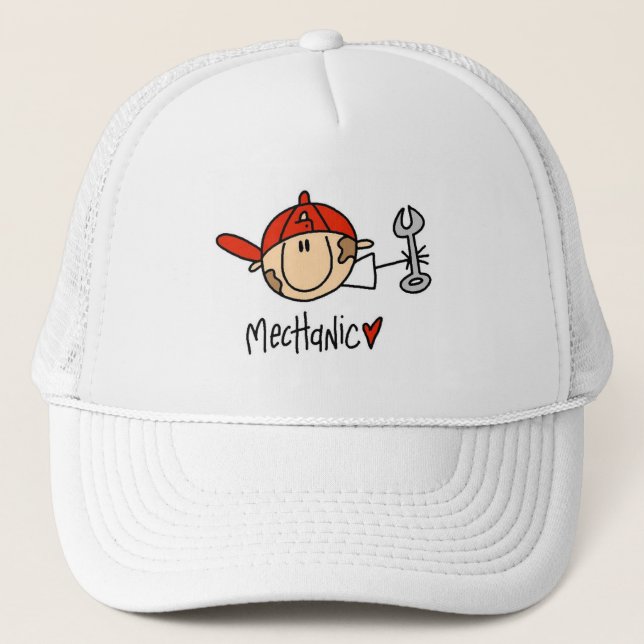 Gorra De Camionero Mecánico (Anverso)