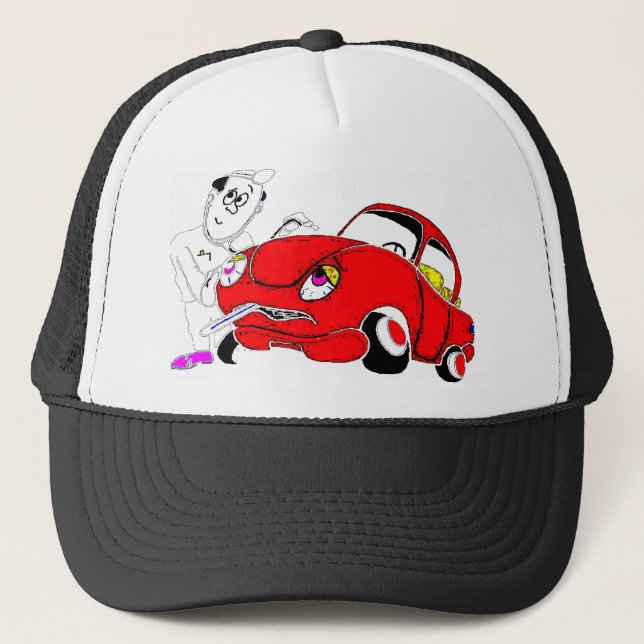 GORRA DE CAMIONERO MECÁNICO (Anverso)