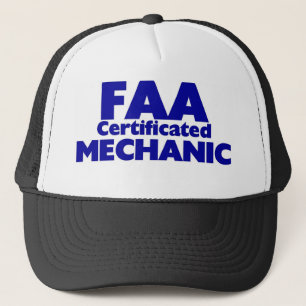 Gorra De Camionero Mecánico certificado FAA