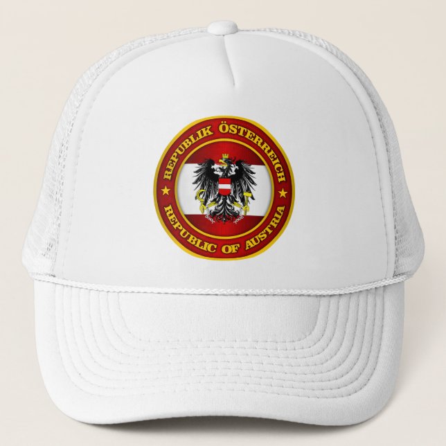 Gorra De Camionero Medallón de Austria (Anverso)