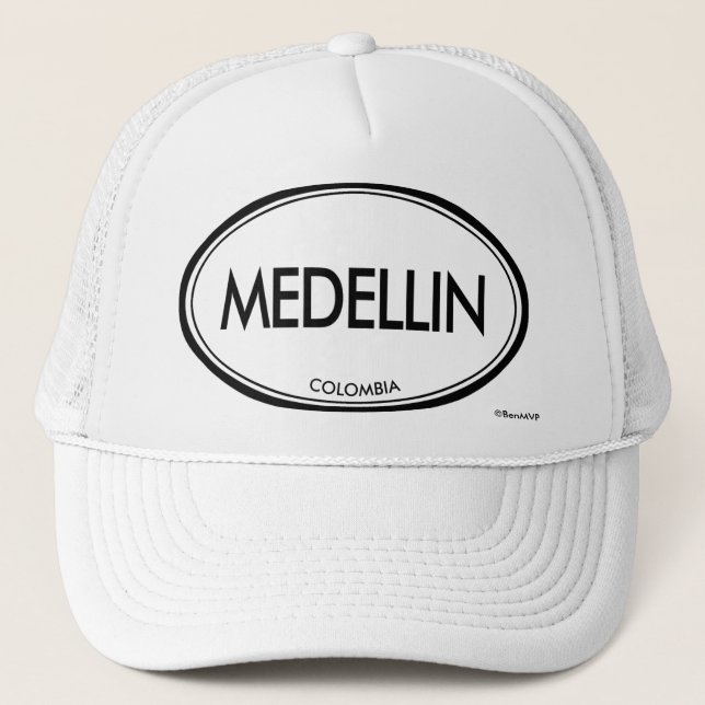 Gorra De Camionero Medellin, Colombia (Anverso)