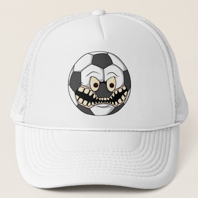Gorra De Camionero Media Soccer Ball (Anverso)