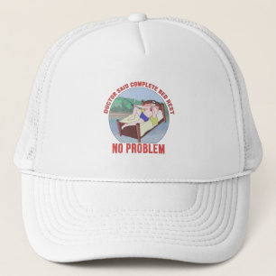 Gorra De Camionero Médica Dijo Que La Cama Completa No Tiene Problema